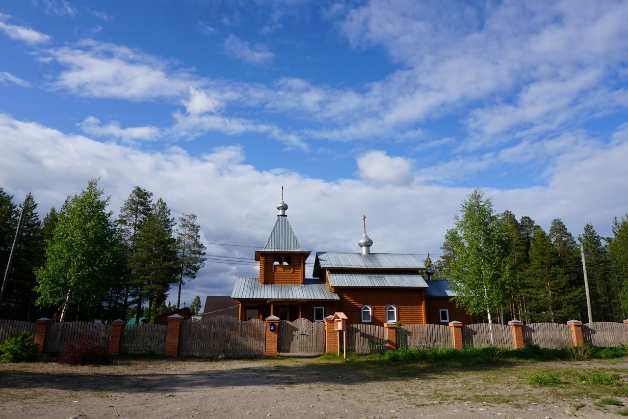 церковь Николая Чудотворца в поселке Пяозерский